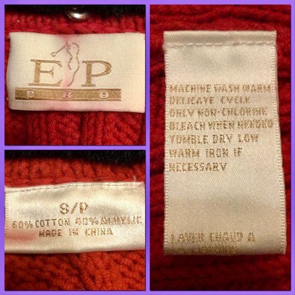 Cardi w/Faux Fur Collar, sz SP - Picture 2 of 7